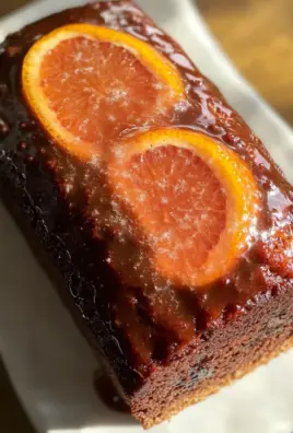 Blood Orange Loaf Cake