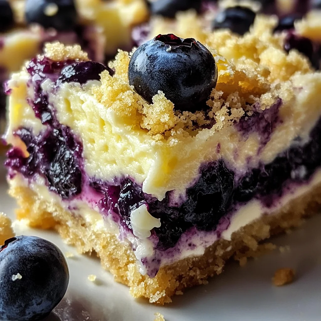 Blueberry Lemon Pie Bars