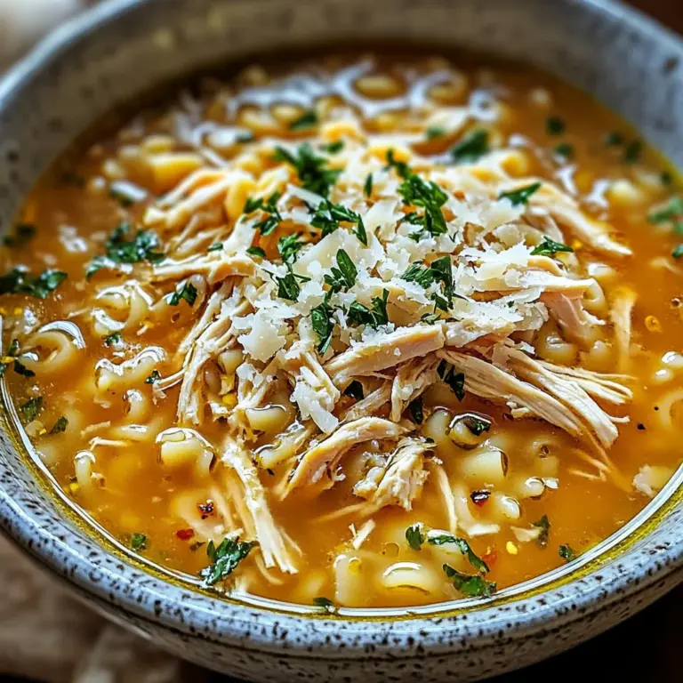 Chicken Pastina Soup Recipe