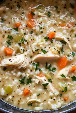 Crack Chicken and Rice Soup