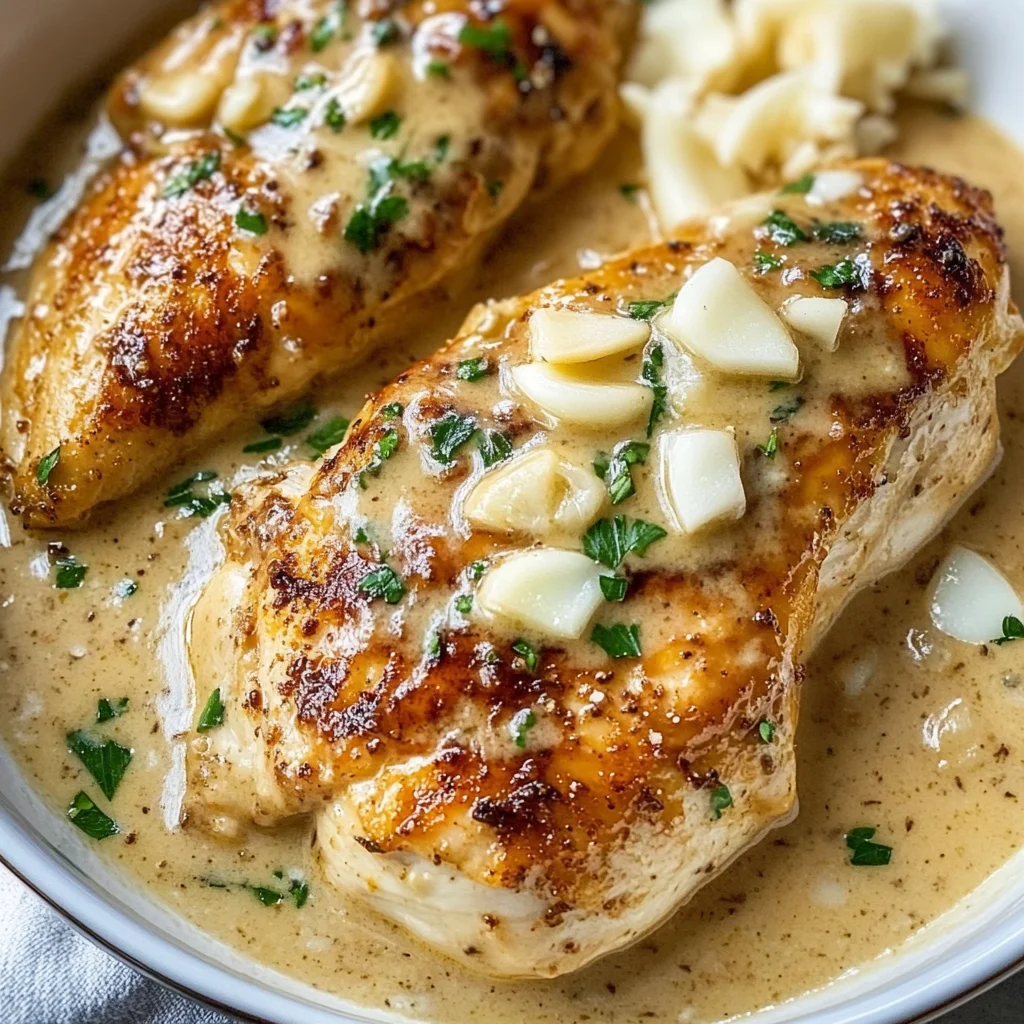 Creamy Garlic Chicken