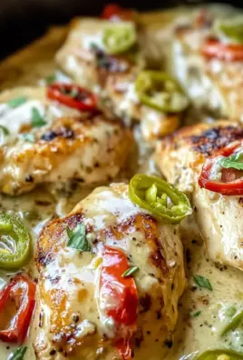 Creamy Pepperoncini Chicken Skillet Recipe - Quick & Easy