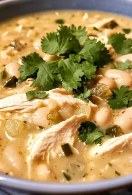 Crockpot Creamy White Chicken Chili