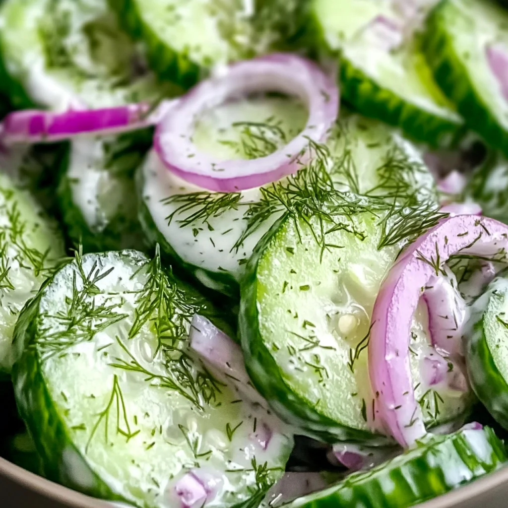 Cucumber Dill Salad