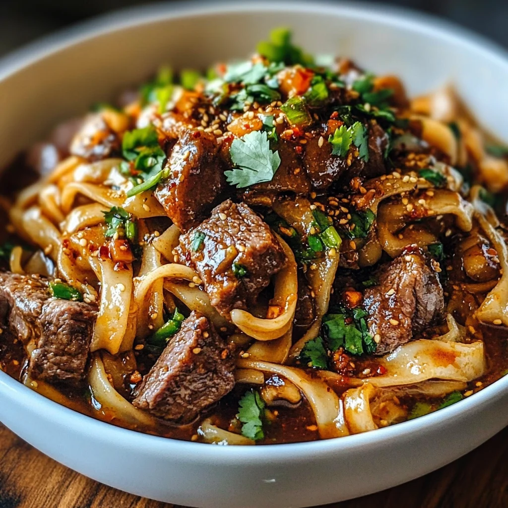 Cumin Lamb Noodles