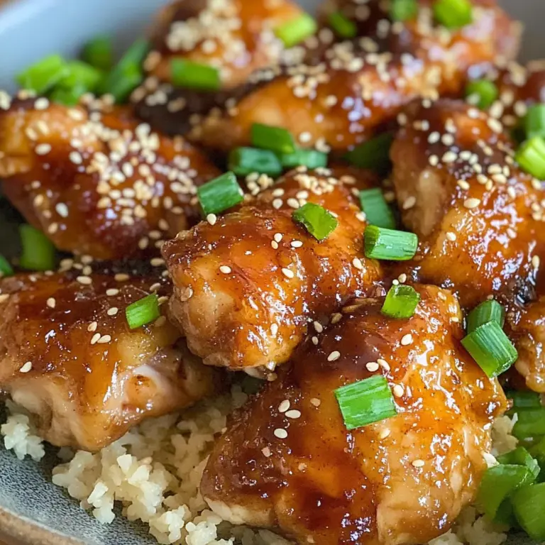 Easy Soy Garlic Chicken Thighs