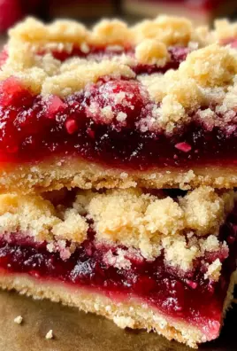 Fabulous Five Ingredient Raspberry Bars