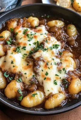 French Onion Gnocchi
