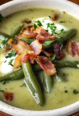 German Green Bean Soup Recipe (Grüne Bohnensuppe)