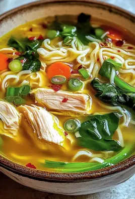 Ginger Garlic Chicken Noodle Soup: An Incredible Ultimate Recipe for Comfort