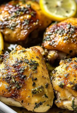 Greek Lemon Chicken Thighs