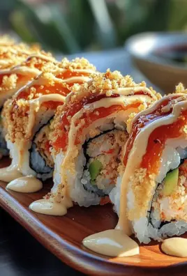 Homemade California Crunch Roll Sushi – The Best Crunchy Roll Guide