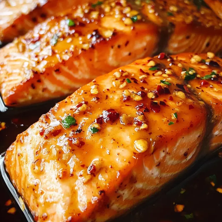 Hot Honey Butter Salmon