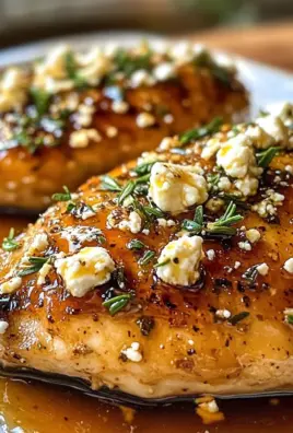 Hot Honey Infused Feta Chicken