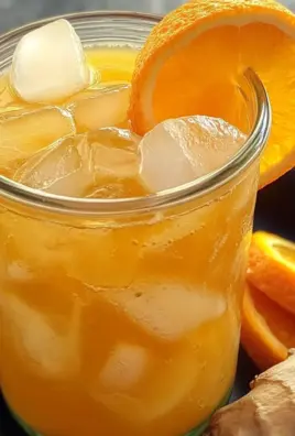 Iced Orange Ginger Green Tea