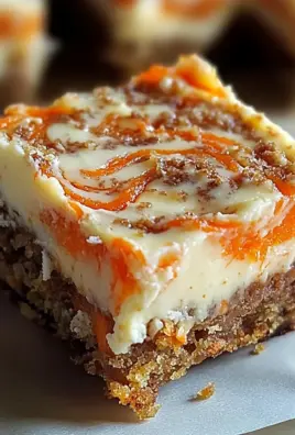 Irresistibly Indulgent Carrot Cake Cream Cheese Bars