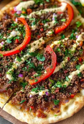 Lamb Lahmacun (Turkish Pizza)