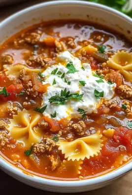 Lasagna Soup
