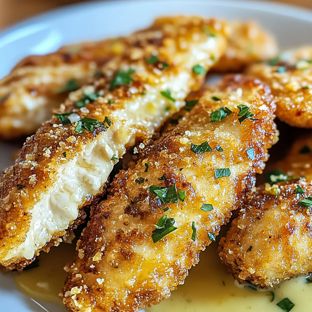 Lemon Garlic Parmesan Chicken Tenders