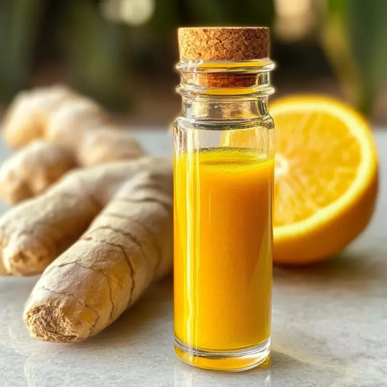 Lemon Ginger Turmeric Shot