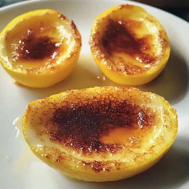 Lemon Posset Brûlée