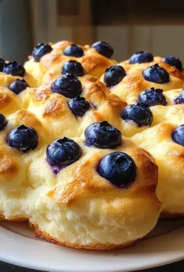 Magical Cottage Cheese Blueberry Cloud Bread Recipe