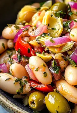 Marinated Butter Beans