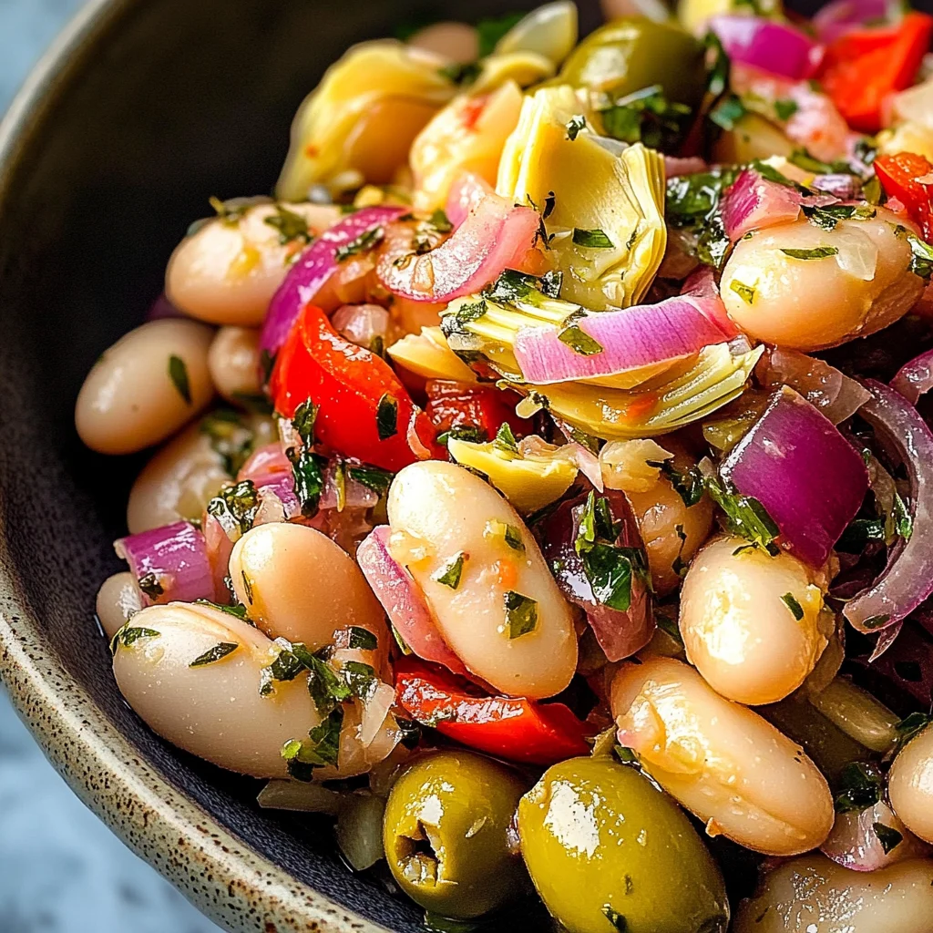Marinated Butter Beans