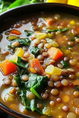 Mediterranean Lentil Soup