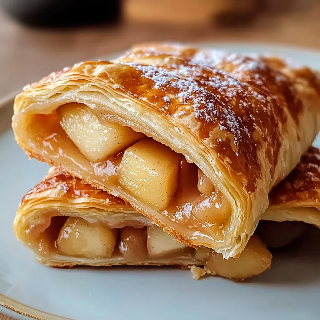 Mouthwatering Croissant Apple Turnovers with Crescent Rolls