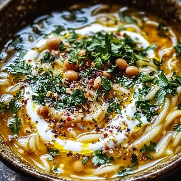 Nutritious Persian Noodle Soup for Cozy Comfort Anytime
