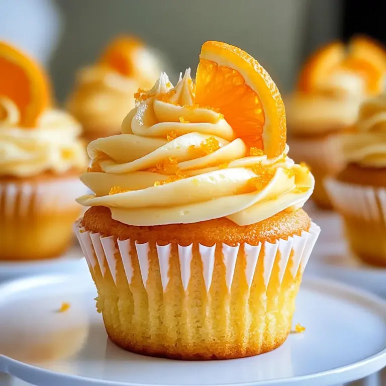 Orange Cupcakes