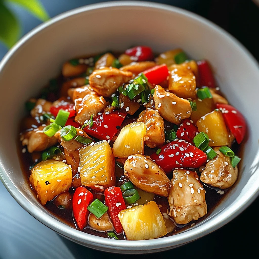 Pineapple Chicken Stir-Fry
