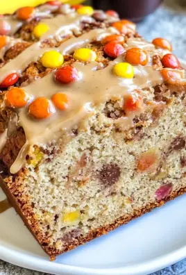 Reese's Pieces Peanut Butter Banana Bread