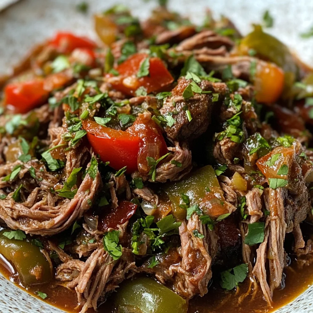 Ropa Vieja Slow Cooker