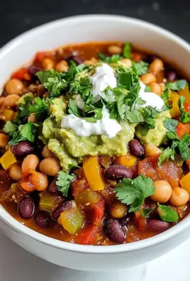 Simple Crockpot Vegetarian Chili Recipe