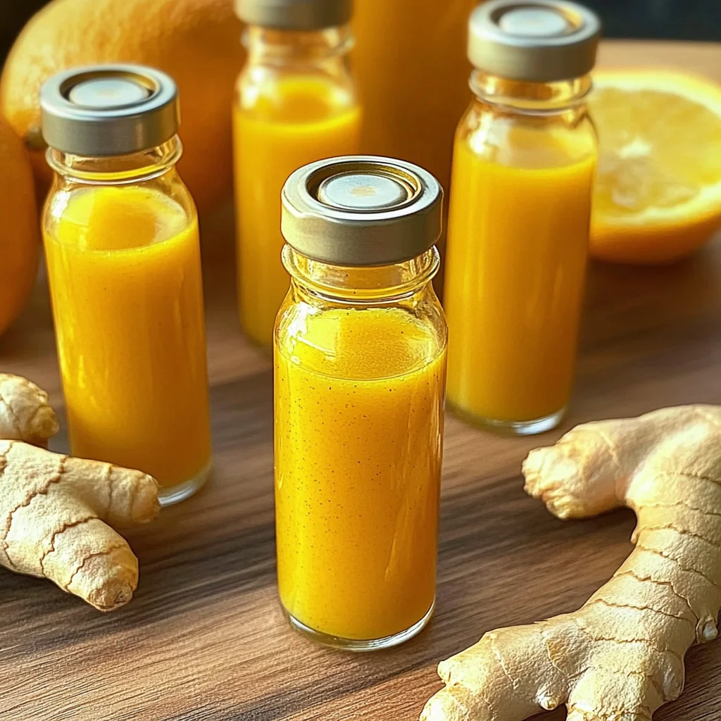 Spicy Ginger Wellness Shots