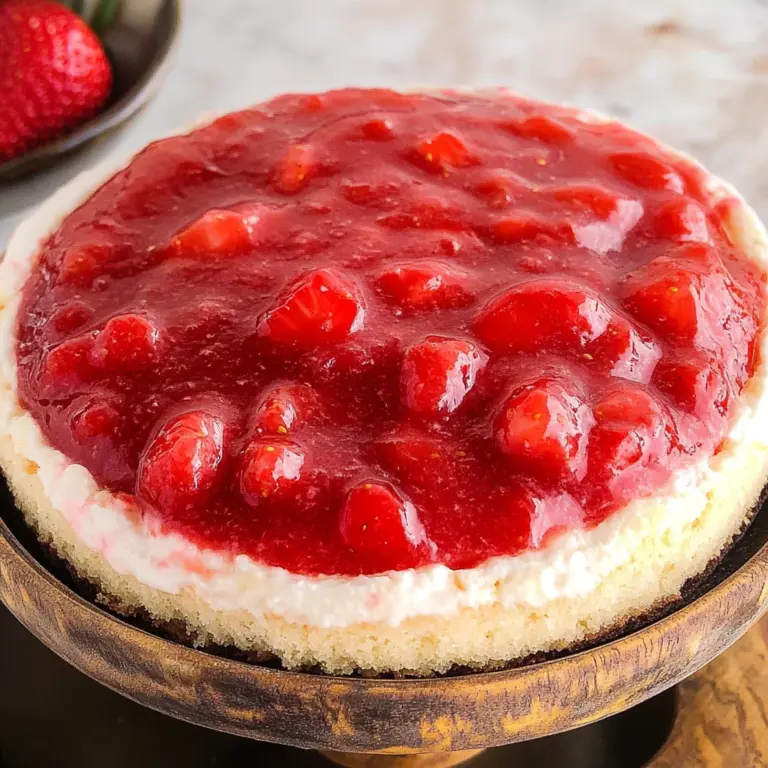 Strawberry Cake Filling