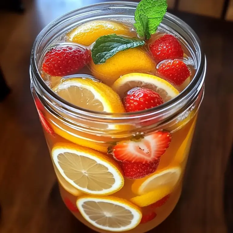 Strawberry Citrus Iced Tea: A Sip of Summer Tradition