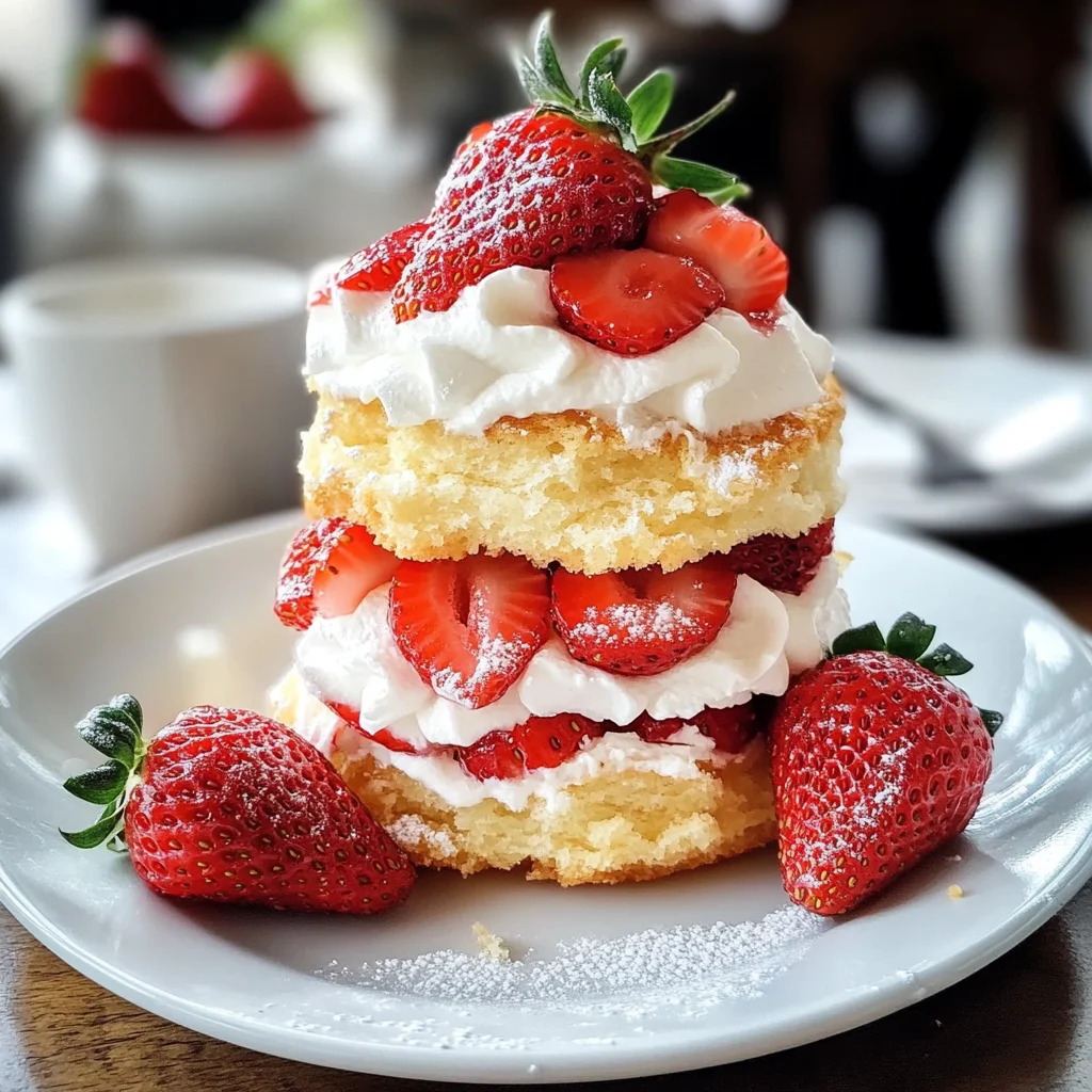Strawberry Shortcake Recipe