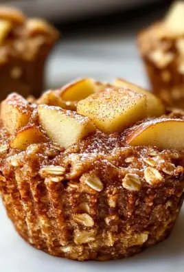 Tasty Baked Apple Cinnamon Oatmeal Cups