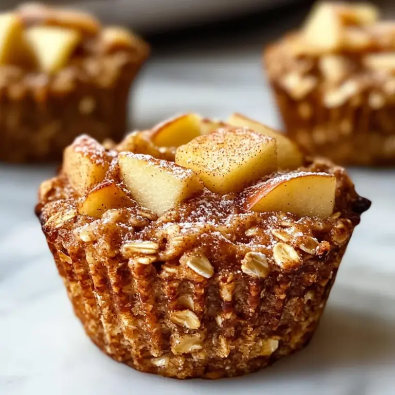 Tasty Baked Apple Cinnamon Oatmeal Cups