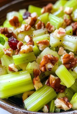 Thanksgiving Celery and Walnut Salad