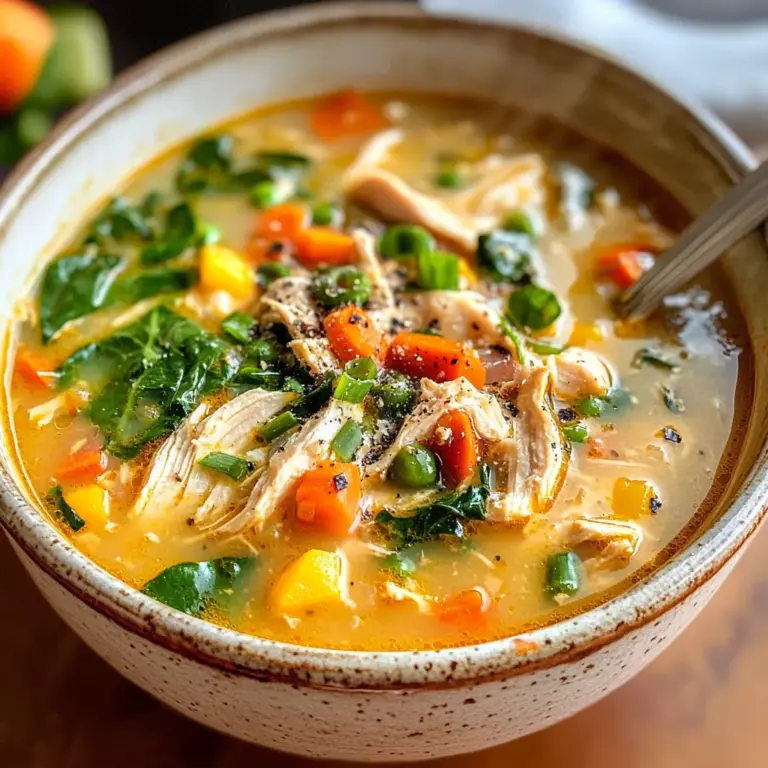 Tuscan Chicken Soup