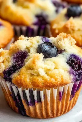 Ultimate Moist & Flavourful Blueberry Muffins