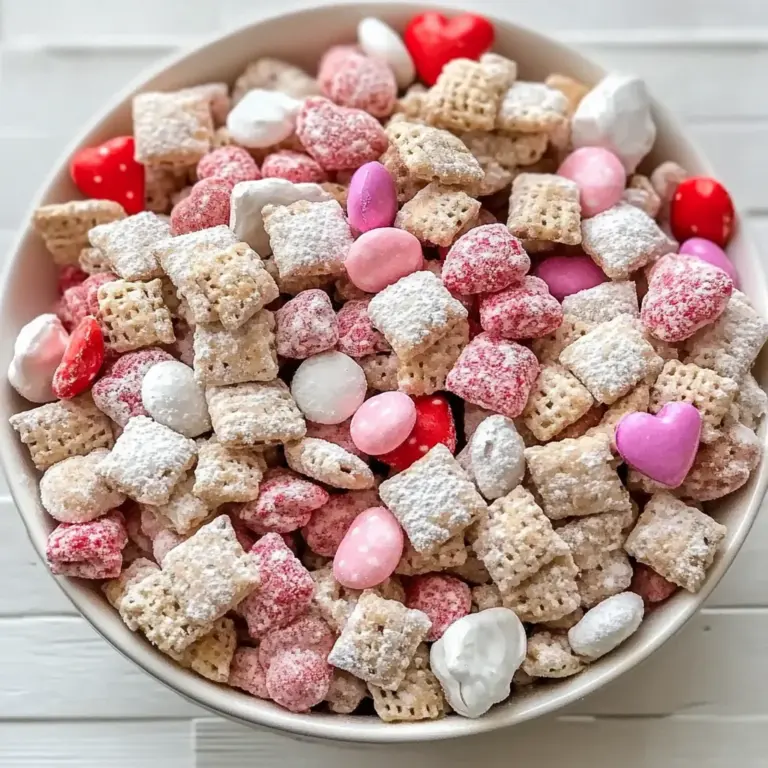 Valentine’s Day Muddy Buddies