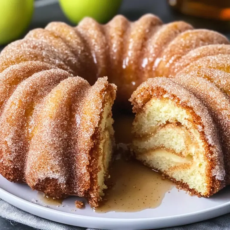 Apple Cider Doughnut Cake