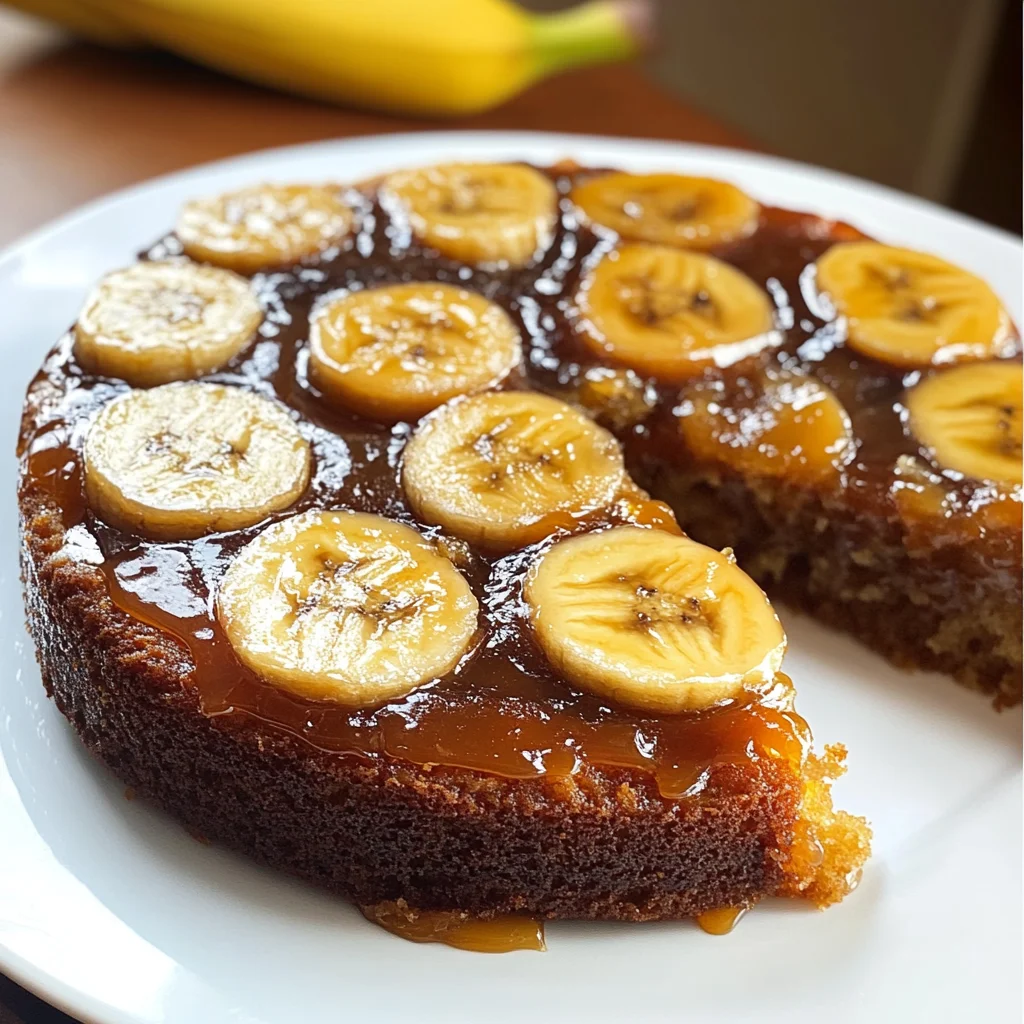 Banana Foster Upside Down Cake