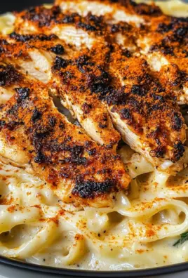 Blackened Cajun Chicken Alfredo