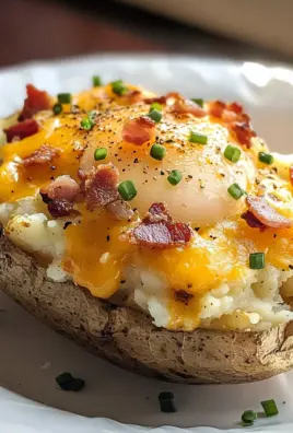 Breakfast Twice Baked Potato